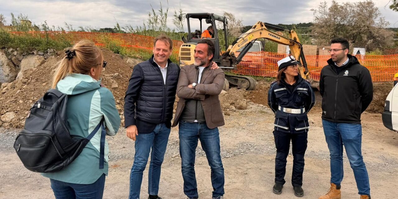 Cervo si dota di un nuovo parcheggio in via Steria