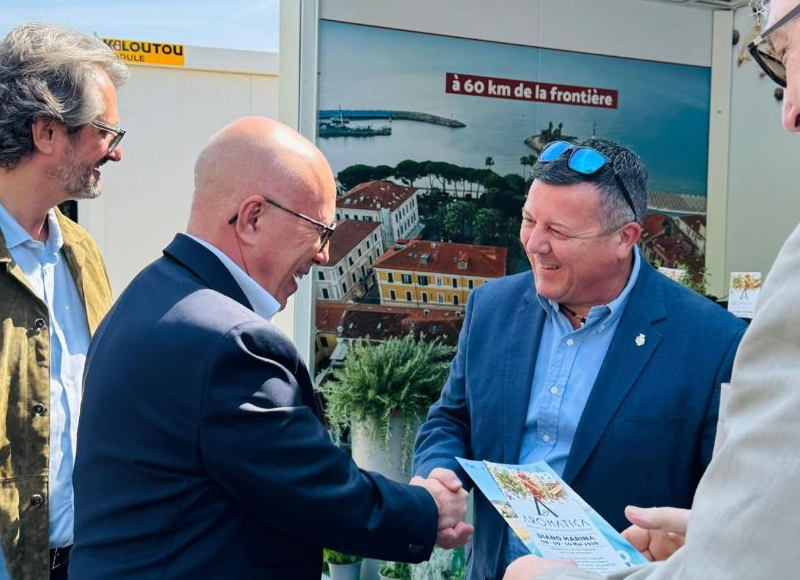 Diano Marina, l’assessore al Turismo Luca Spandre a Nizza per promuovere Aromatica