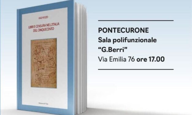 Domani (sabato) Pontecurone rende omaggio a Ugo Rozzo con la presentazione di un libro postumo