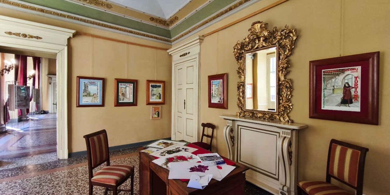 “Manifesti di memoria” gli acquerelli originali di Cantara’ e Catanaj di Donatella Gabba in mostra al Teatro Civico