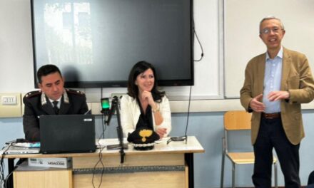 Al “Marconi” un incontro dedicato alla parità di genere col maggiore Bellotti e l’assessore Giordana Tramarin