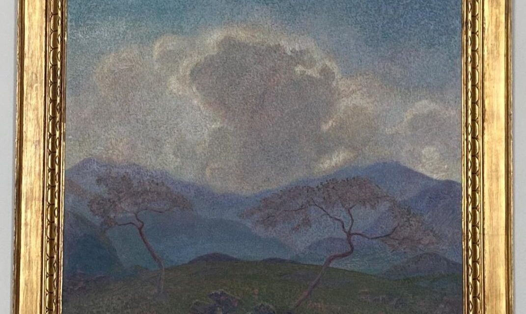 Un’opera del pittore tortonese Angelo Barabino esposta alla Fondazione di Alessandria