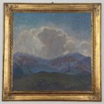 Un’opera del pittore tortonese Angelo Barabino esposta alla Fondazione di Alessandria