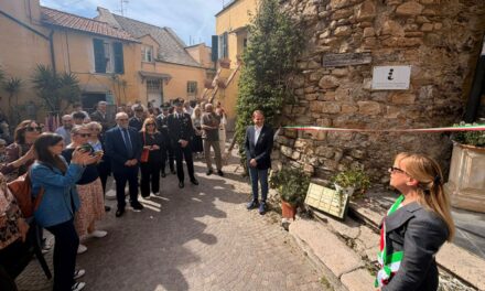 Cervo, inaugurati gli interventi di restauro in cinque siti storici