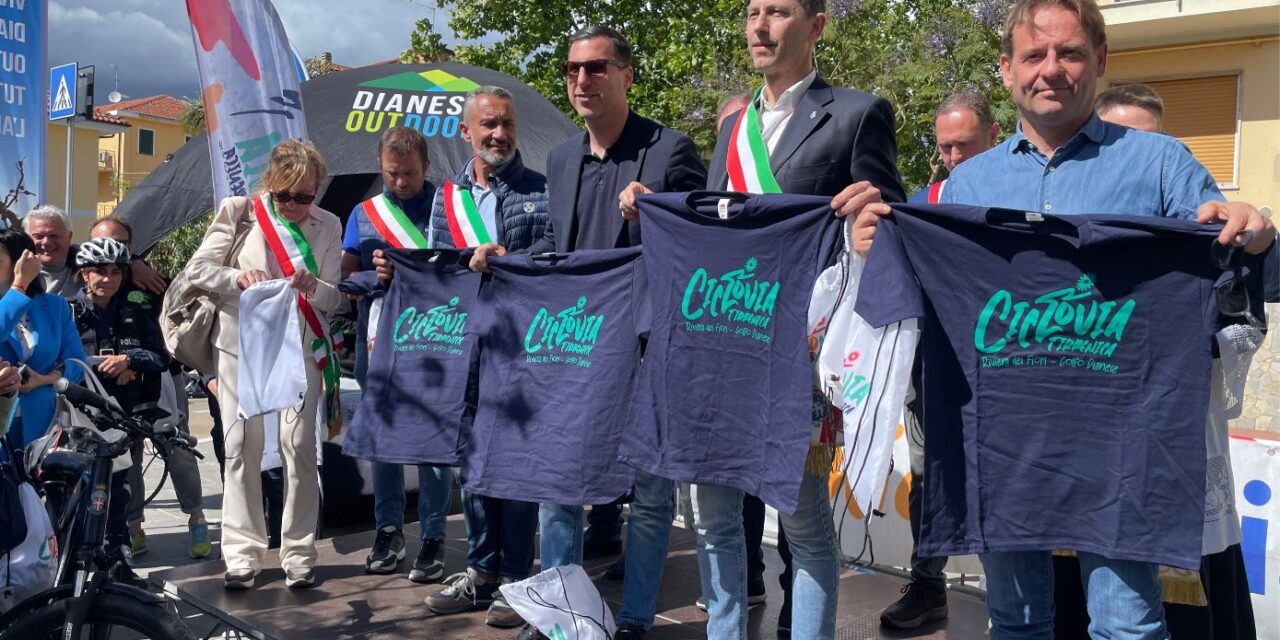 Il Golfo Dianese splende sulla Pista Ciclabile Riviera dei Fiori: inaugurato oggi il tratto Andora-Diano Marina