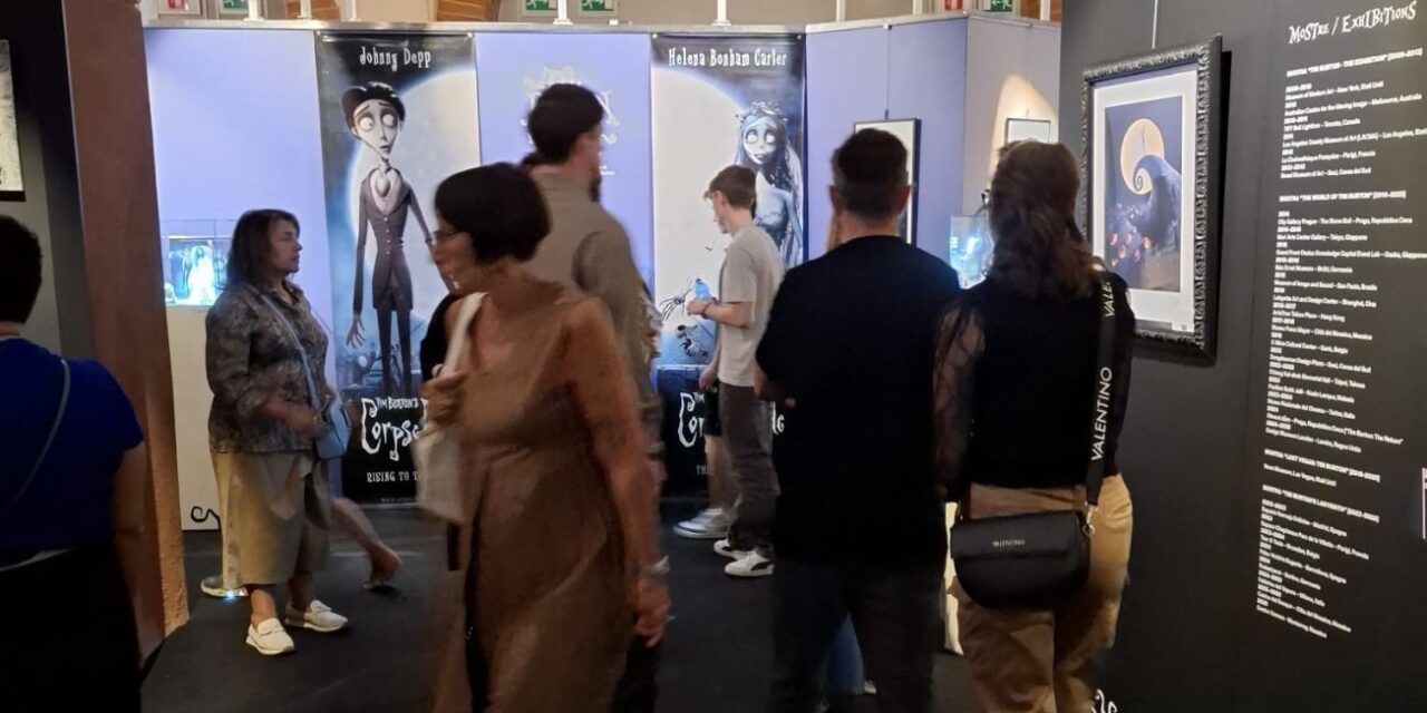 Oltre mille presenze nel primo week end di apertura della mostra the tim burton collector – the exhibition