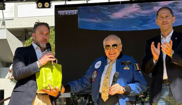 L’astronauta Franco Malerba a Diano Marina per Aromatica