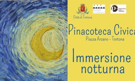 “Immersione Notturna” a Tortona: l’ArteTerapia prende vita sotto la Notte Stellata