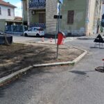 Novi Ligure, al via il rifacimento dei marciapiedi in via dei Mille