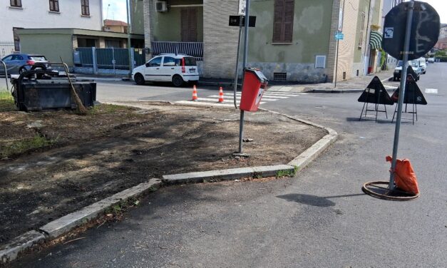 Novi Ligure, al via il rifacimento dei marciapiedi in via dei Mille