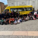 A Tortona inaugurato un nuovo scuolabus dal Sindaco Chiodi e benedetto dal  Vescovo Marini