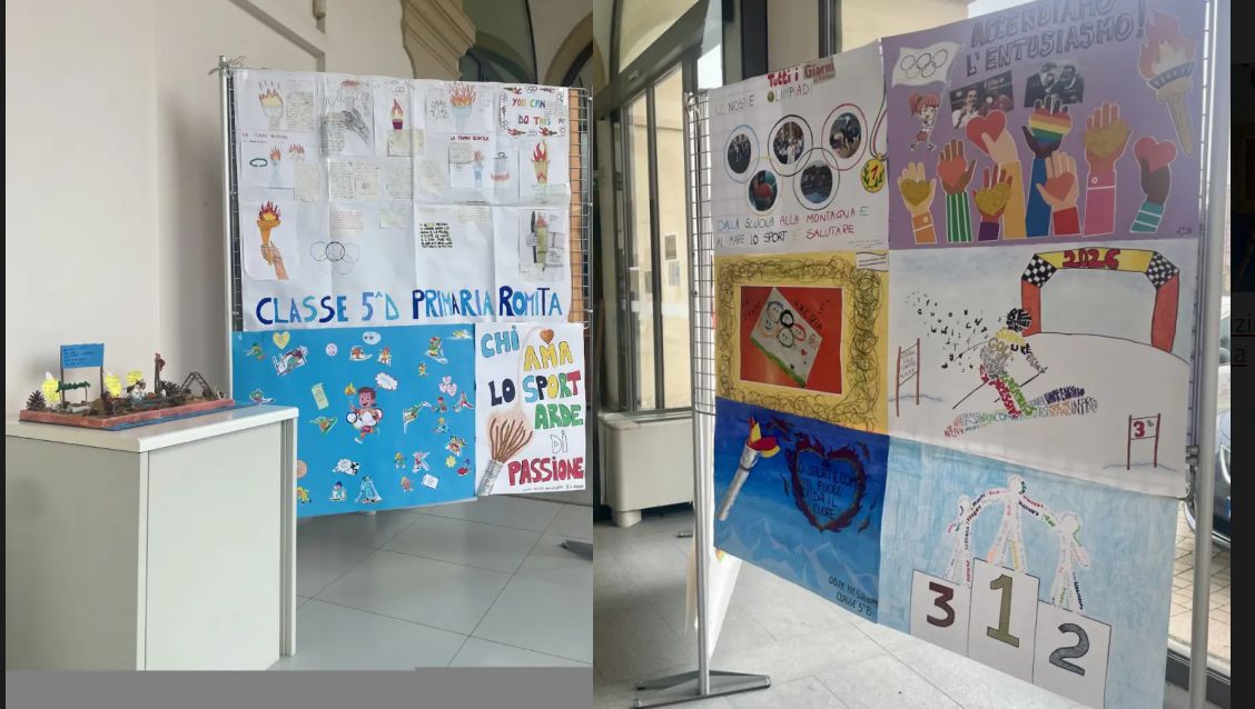 In municipio a Tortona la mostra delle scuole sulle olimpiadi invernali