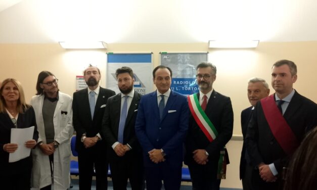All’ospedale di Tortona una nuova eccellenza talmente importante che ha visto la presenza del Presidente Cirio
