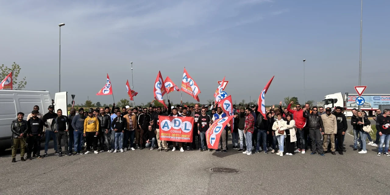 Corrieri di Arco Spedizioni a Tortona: più salario e più tutele per chi tiene in piedi la filiera