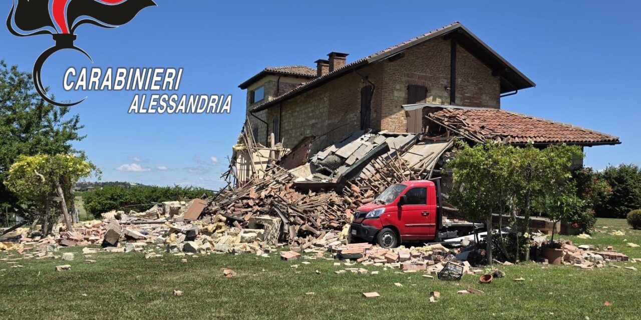 Dramma ad Altavilla: violenta esplosione distrugge questa abitazione, pensionato 75enne in pericolo di vita
