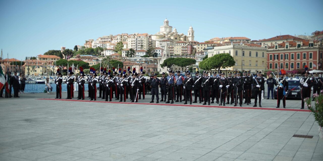 Sicurezza, indagini e contrasto alle truffe: i Carabinieri di Imperia festeggiano il 212° anniversario alla Calata Anselmi