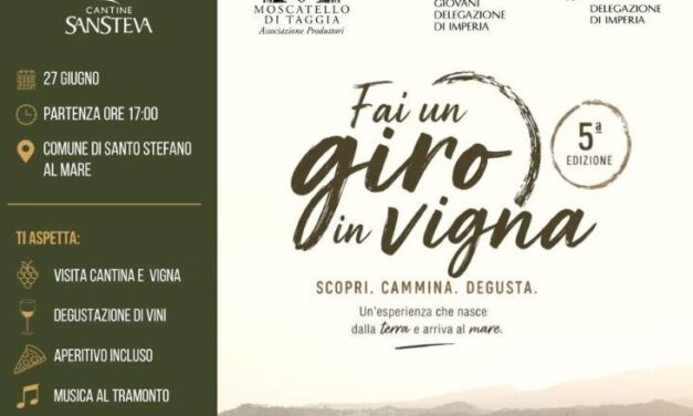 Paesaggio, vino e tramonti sul mare: il FAI Giovani Imperia svela la quinta edizione di “Fai un giro in vigna”