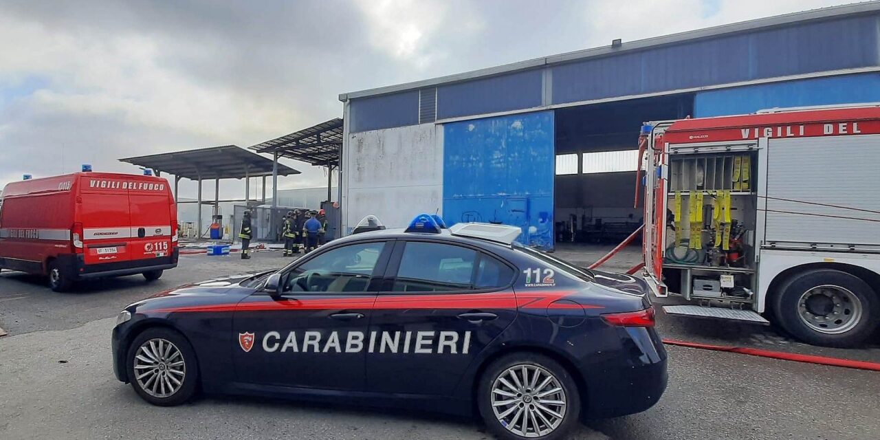 Un vasto incendio di rifiuti mette in apprensioni gli abitanti di Pozzolo Formigaro e dintorni