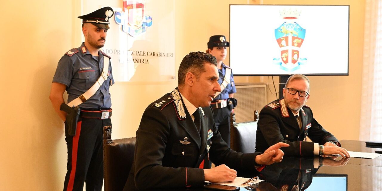 Truffa agli anziani sventata nell’Alessandrino: ladro incastrato dai Carabinieri subito dopo il colpo