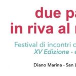 Libri, incontri e trekking: torna a Diano Marina il festival “Due parole in riva al mare” Il programma