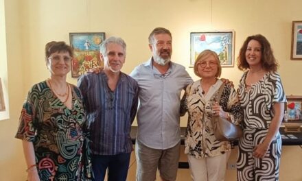 Inaugurata con successo l’esposizione “Passavo di qua”, l’originale progetto artistico di Sonia Delponte e Fabrizio Falchetto a Garbagna.