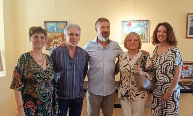 Inaugurata con successo l’esposizione “Passavo di qua”, l’originale progetto artistico di Sonia Delponte e Fabrizio Falchetto a Garbagna.