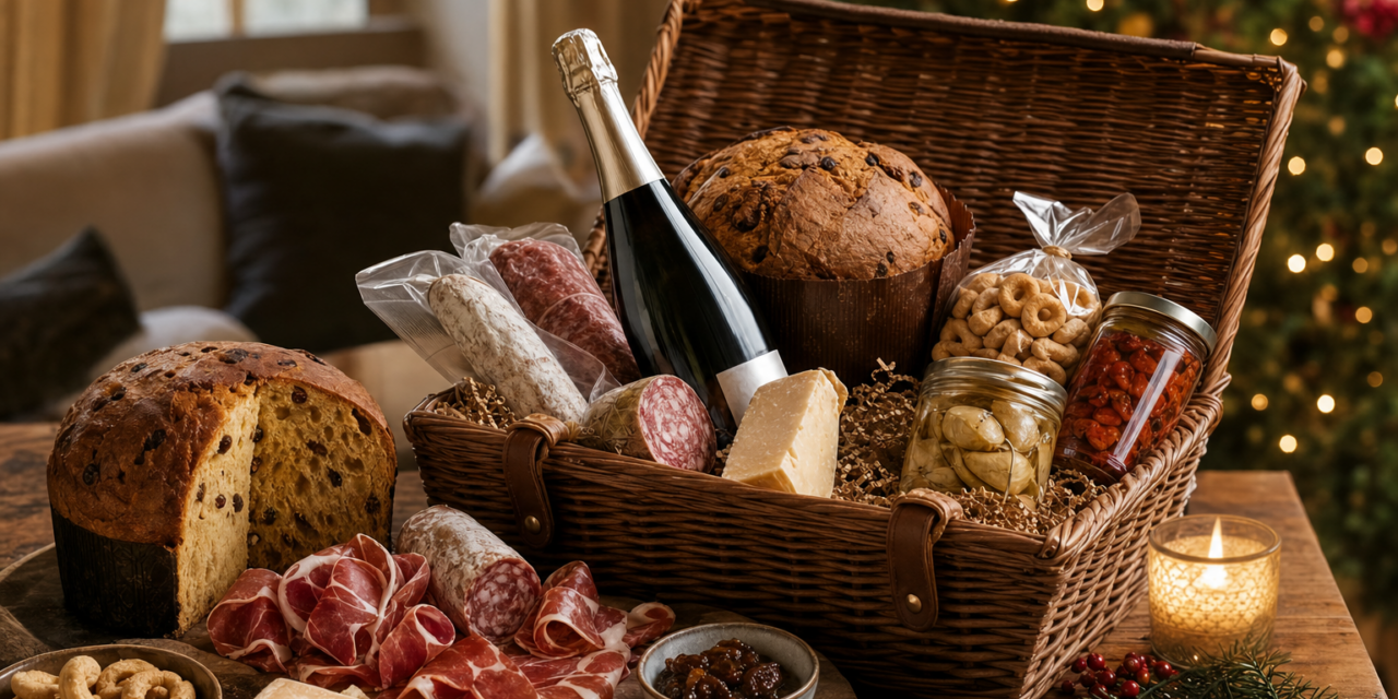Scegliere un cestino natalizio significa regalare convivialità, gusto e cura in un’unica confezione