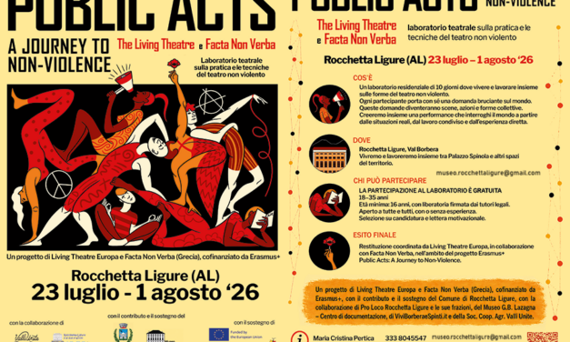 Un’estate di grandi anniversari a Palazzo Spinola: dalla Resistenza di “Ponte rotto” allo spettacolo del Living Theatre