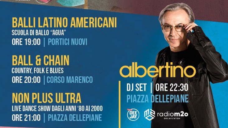 Novi Ligure si accende per la Festa della Musica: maratona di note nel centro storico e gran finale con il dj set di Albertino