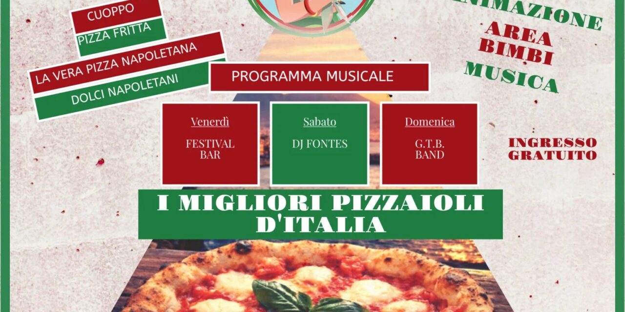 Maestri pizzaioli, musica e specialità campane: arriva a Pontecurone il “Pizza Festival”