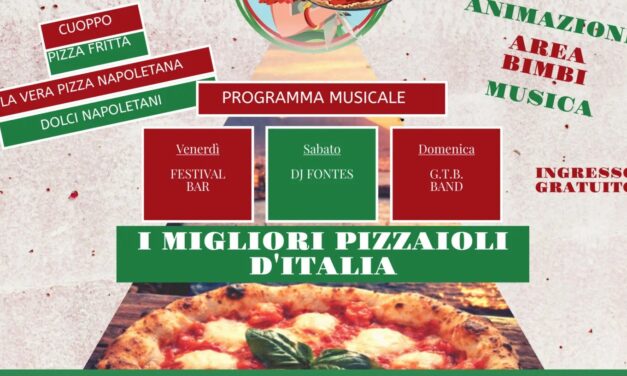 Maestri pizzaioli, musica e specialità campane: arriva a Pontecurone il “Pizza Festival”