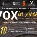 Da Gioele Dix ad Arianna Porcelli Safonov: il Teatro Romano di Ventimiglia si accende con “VOX in Arena”