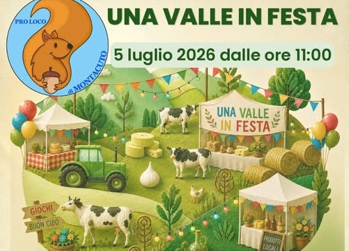 Montacuto si prepara a “Una Valle in Festa”: una giornata tra prodotti locali, giochi e natura