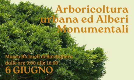 Arboricoltura urbana ed Alberi Monumentali. Sabato 6 giugno nel giardino del Museo Bicknell