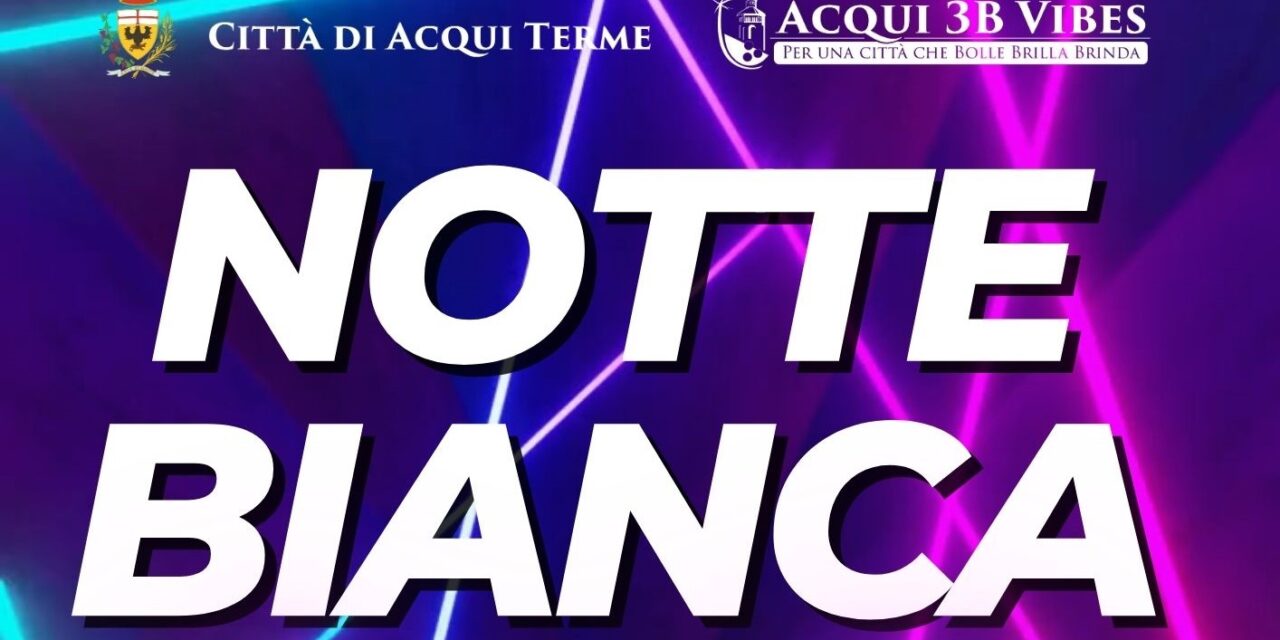 Shopping sotto le stelle ad Acqui Terme: il 4 luglio torna la Notte Bianca dei Saldi