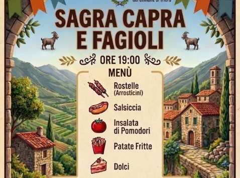 Festa di fine estate a Verdeggia: il 16 agosto appuntamento con la Sagra Capra e Fagioli