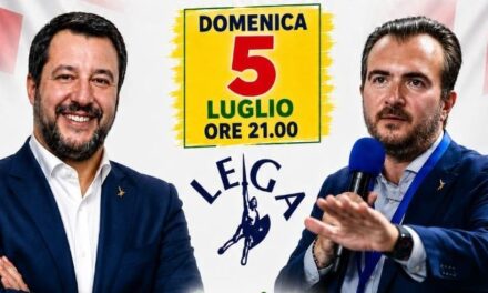 Matteo Salvini domenica sera torna a Capriata d’Orba: chiuderà la 31^ Festa della Lega