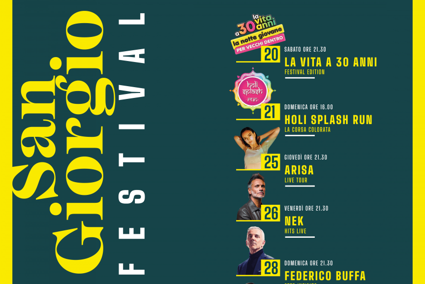 ALESSANDRIA PRESENTA IL SAN GIORGIO FESTIVAL 2026:LA CITTADELLA PROTAGONISTA DELL’ESTATE 