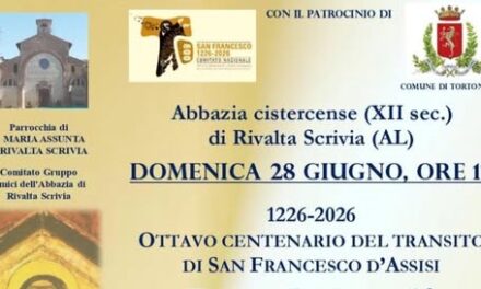 Musiche medievali a Rivalta Scrivia: l’Ensemble “Audite Nova” in concerto per San Francesco d’Assisi