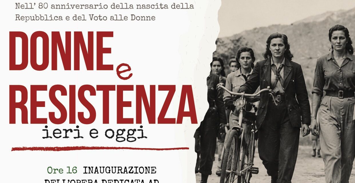 “Donne e Resistenza ieri e oggi”: a Pozzol Groppo l’inaugurazione dell’opera dedicata ad Anna Maria Mascherini