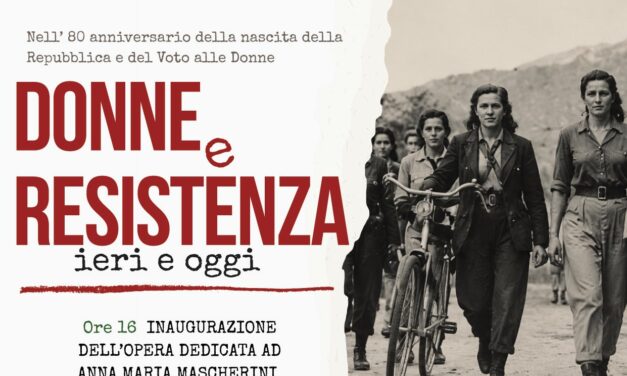 “Donne e Resistenza ieri e oggi”: a Pozzol Groppo l’inaugurazione dell’opera dedicata ad Anna Maria Mascherini
