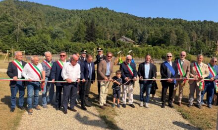 Rigenerazione urbana a Pornassio: inaugurato il nuovo centro sportivo multifunzionale al Colle di Nava
