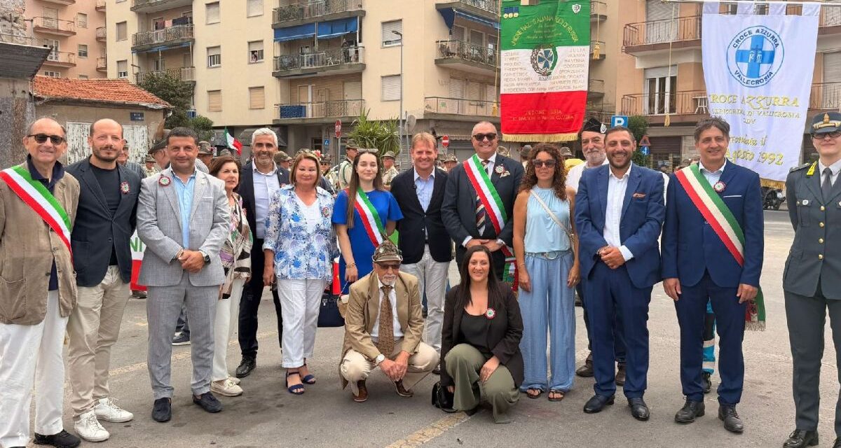 Vallecrosia al Mare celebra gli Alpini e i 150 anni dell’opera salesiana: l’omaggio dell’assessore Scajola