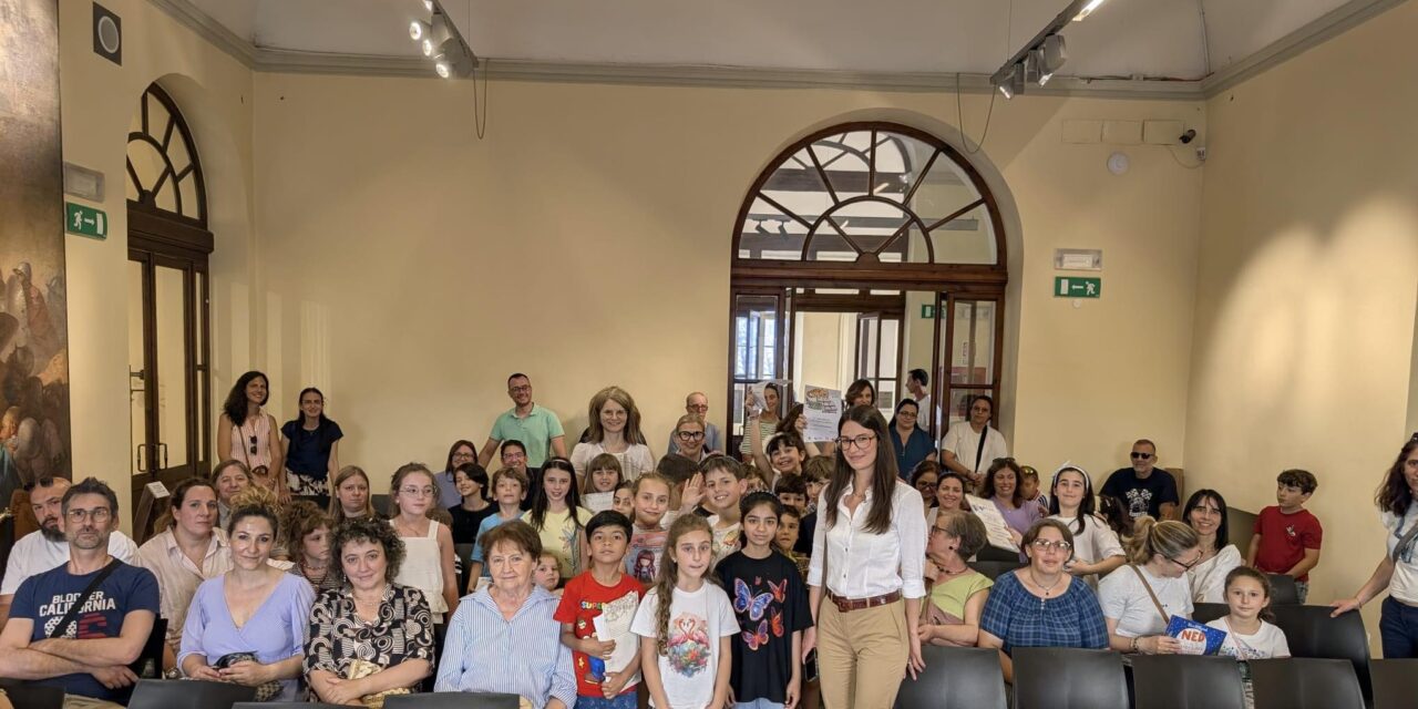 Festa in Biblioteca a Tortona: premiati 55 piccoli “Mangialibri” e i giovani protagonisti dei Giovedì della Lettura