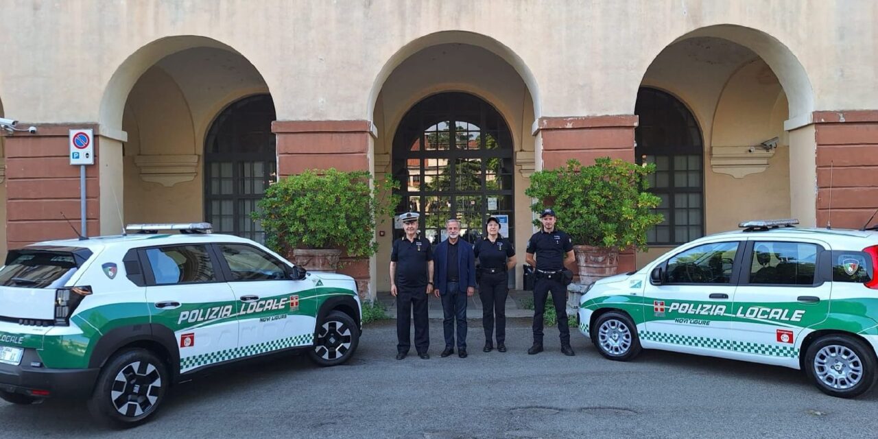  Nuovi mezzi per la Polizia Municipale di Novi Ligure