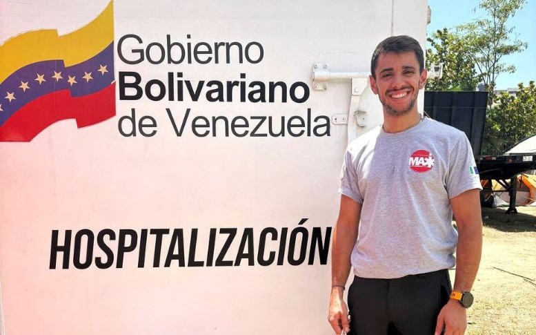 Samuele Mondini, da Alessandria al Venezuela per aiutare le vittime del terremoto: l’impegno