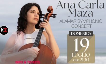 Sanremo Summer Symphony: all’Auditorium Alfano l’energia latina e il violoncello di Ana Carla Maza