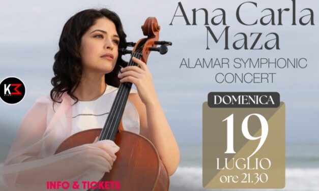 Sanremo Summer Symphony: all’Auditorium Alfano l’energia latina e il violoncello di Ana Carla Maza
