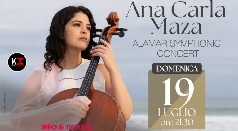 Sanremo Summer Symphony: all’Auditorium Alfano l’energia latina e il violoncello di Ana Carla Maza