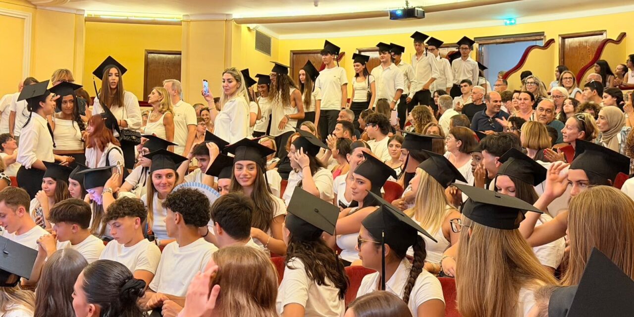 “Il futuro non si aspetta, si costruisce”: a Sanremo il Diploma Day del Liceo Cassini con gli assessori Scajola e Lombardi
